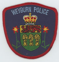 CANADA,SASKATCHEWAN,WEYBURN POLICE 1